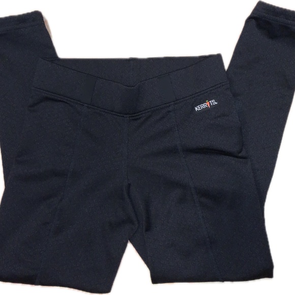 Kerrits Women’s Riding Leggings Tack Size XS Sit Tight N Warm Fleece Black Patch - Picture 2 of 7